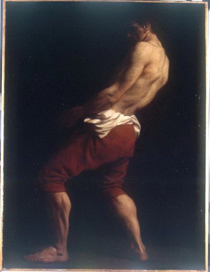 Studio per il martirio di San Pietro - Roanne ; musée des beaux, arts et d'archéologie Joseph Déchelette